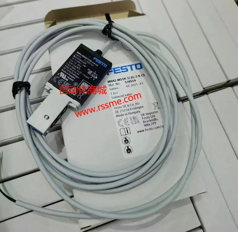 FESTO电磁阀MH2-MS1H-3/2G-2K-CS