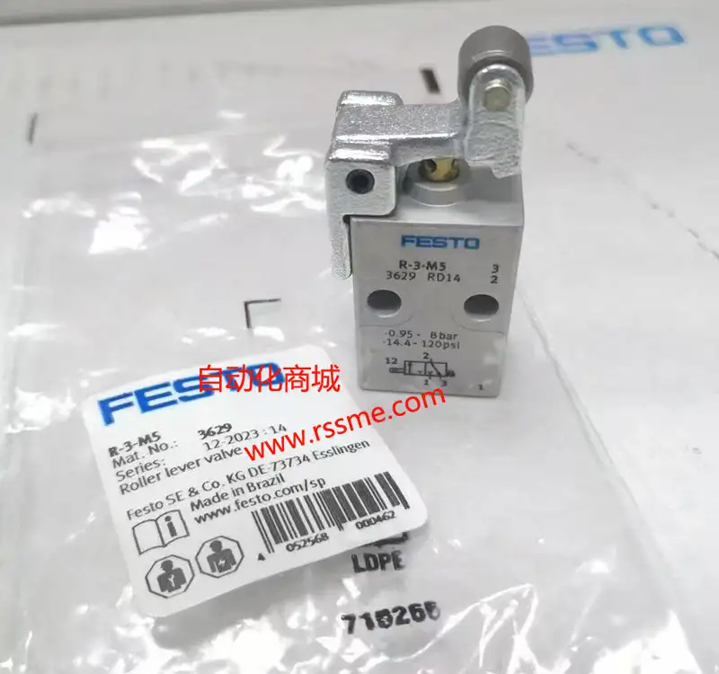 Festo R-3-M5 roller lever valve